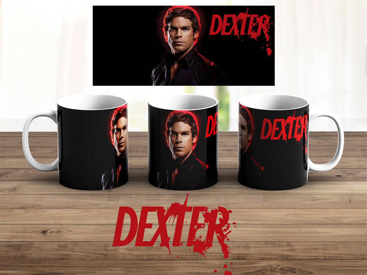 

Чашка Декстер "Изображение героя сериала" Dexter