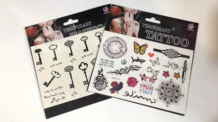 

Флеш-тату рисунок Temporary tattoo