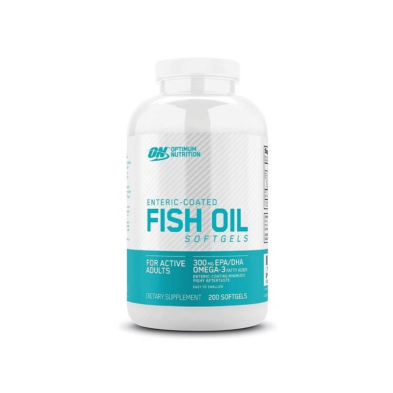 

Рыбий жир Омега 3 Optimum Nutrition Omega-3 Fish Oil жирные кислоты EPA 180 / DHA 120 (200 caps)
