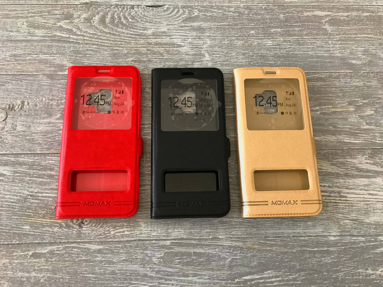 

Кожаный чехол книжка Momax для Samsung Galaxy S9 (3 цвета), Разные цвета