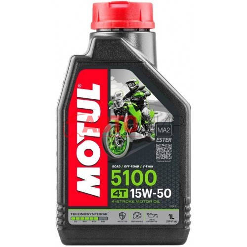 

Масло для 4-х тактных двигателей MOTUL / 5100 4T / 15W50 / 1 л