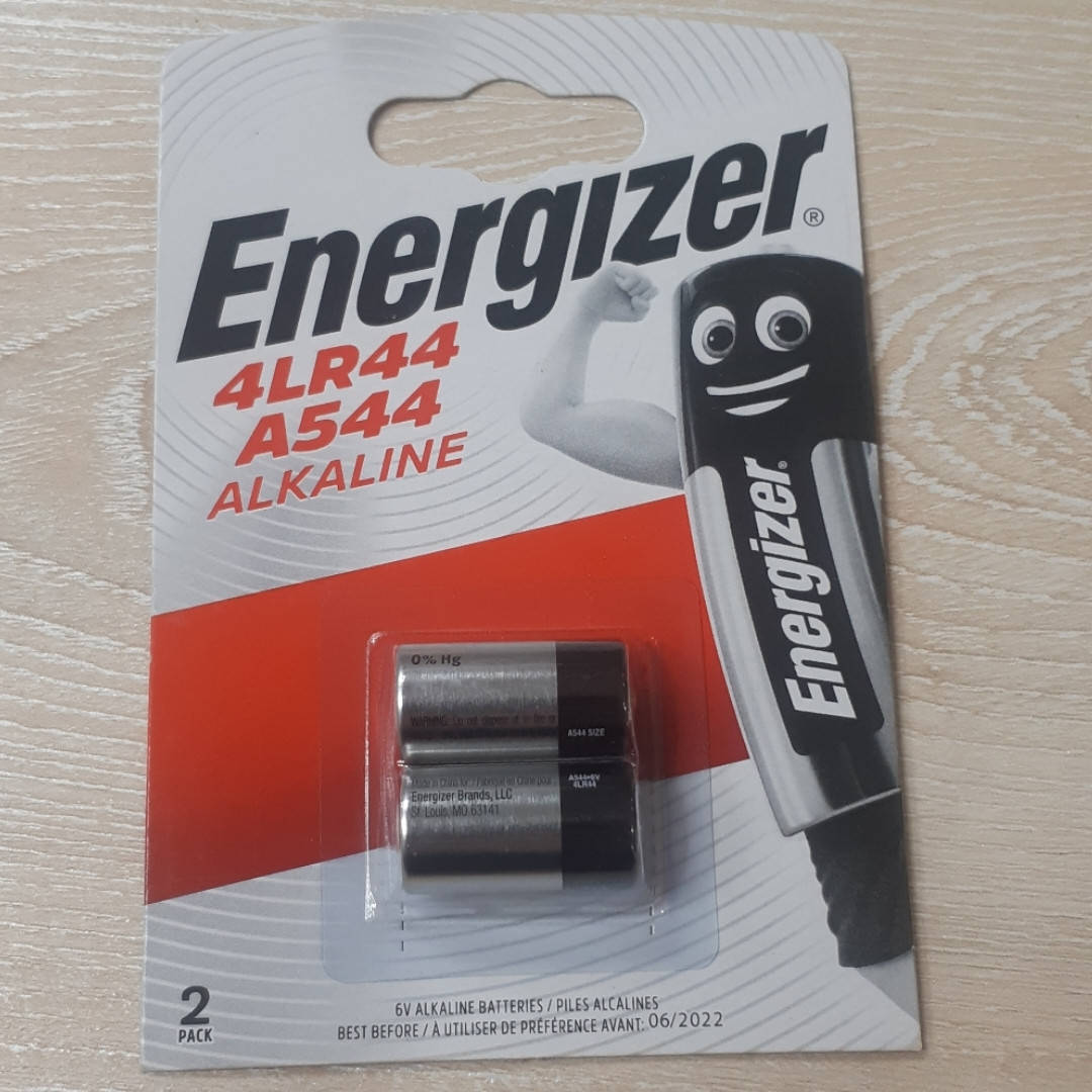 

Батарейка ENERGIZER Alkaline 6V 4LR44 / 476A (2шт)