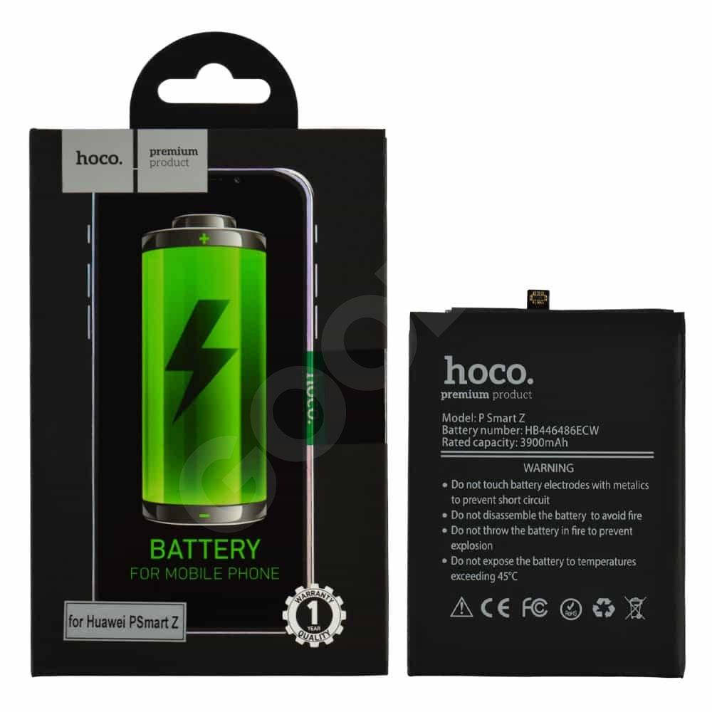 

Аккумулятор HB446486ECW для Huawei P Smart Z, Honor 9X, Y9 Prime (2019), HOCO, 3900 mAh