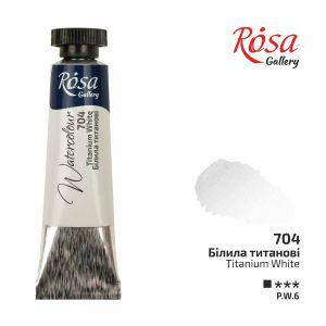 

Краска акварельная, Белила титановые, туба, 10мл, ROSA Gallery
