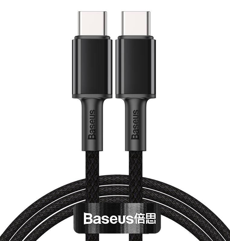 

Кабель Baseus High Density Braided Type-C to Type-C 100W (CATGD-01) самый быстрый