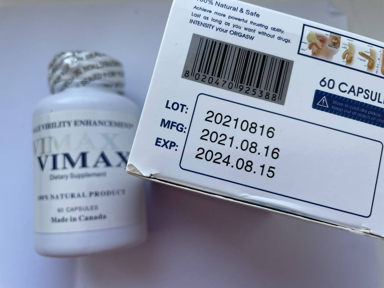 

Капсулы для потенции Вимакс VIMAX (60 капсул)
