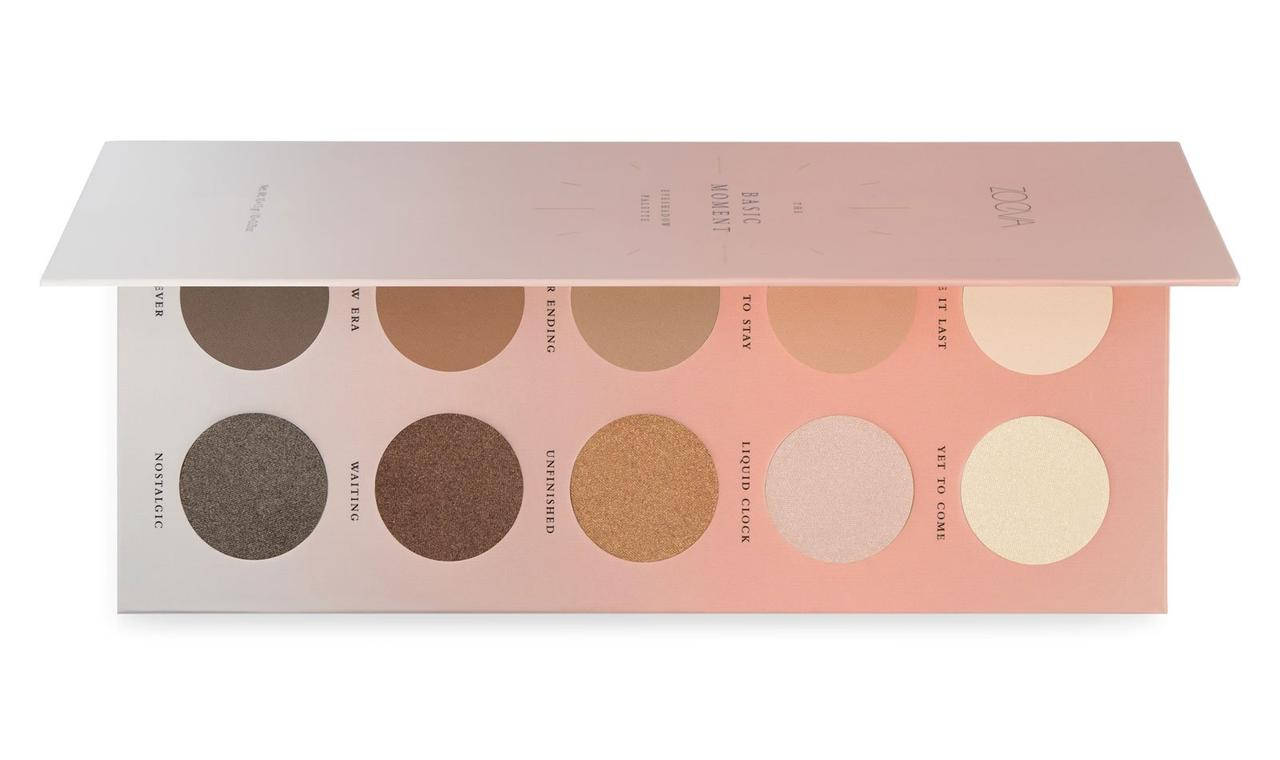 

Палетка теней ZOEVA Basic Moment Eyeshadow Palette 15 г