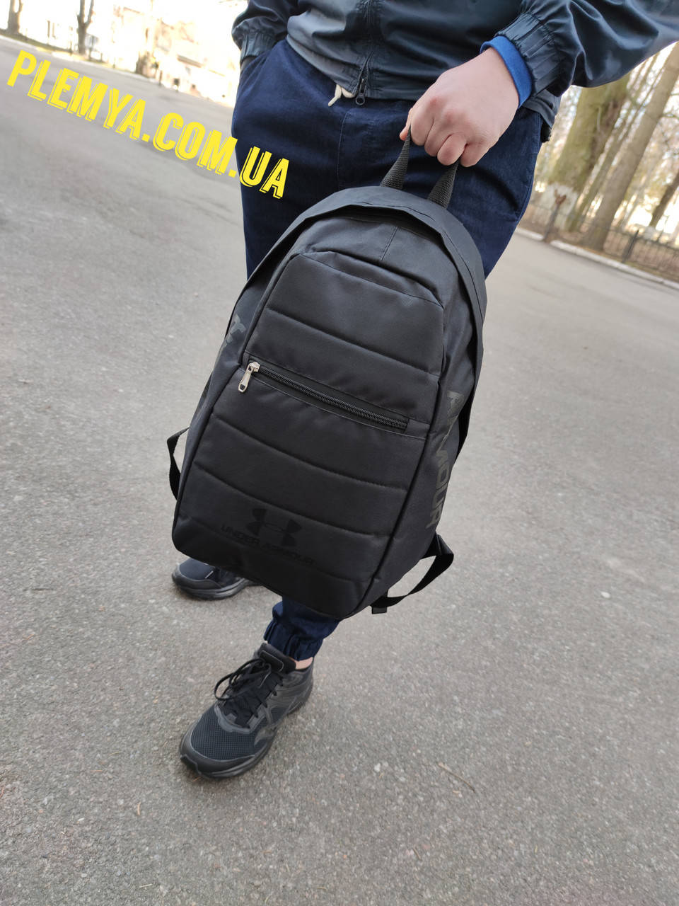 

Рюкзак Under armour спортивный городской черный 35 * 48 * 19 см
