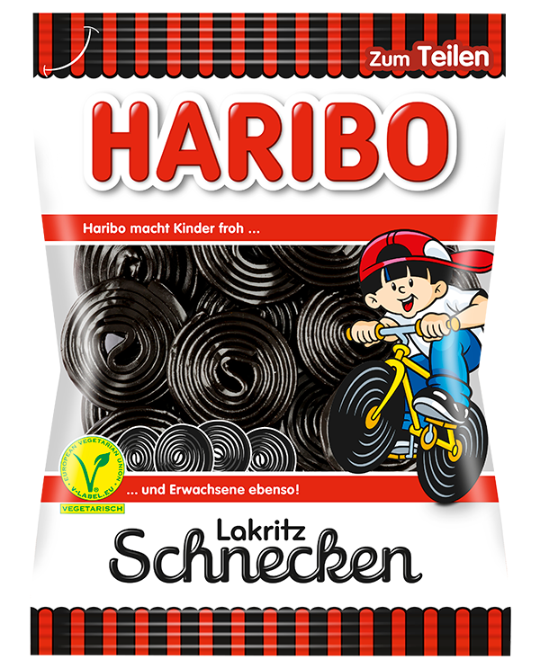

Лакрица Haribo Lakritz Schnecken 200 g