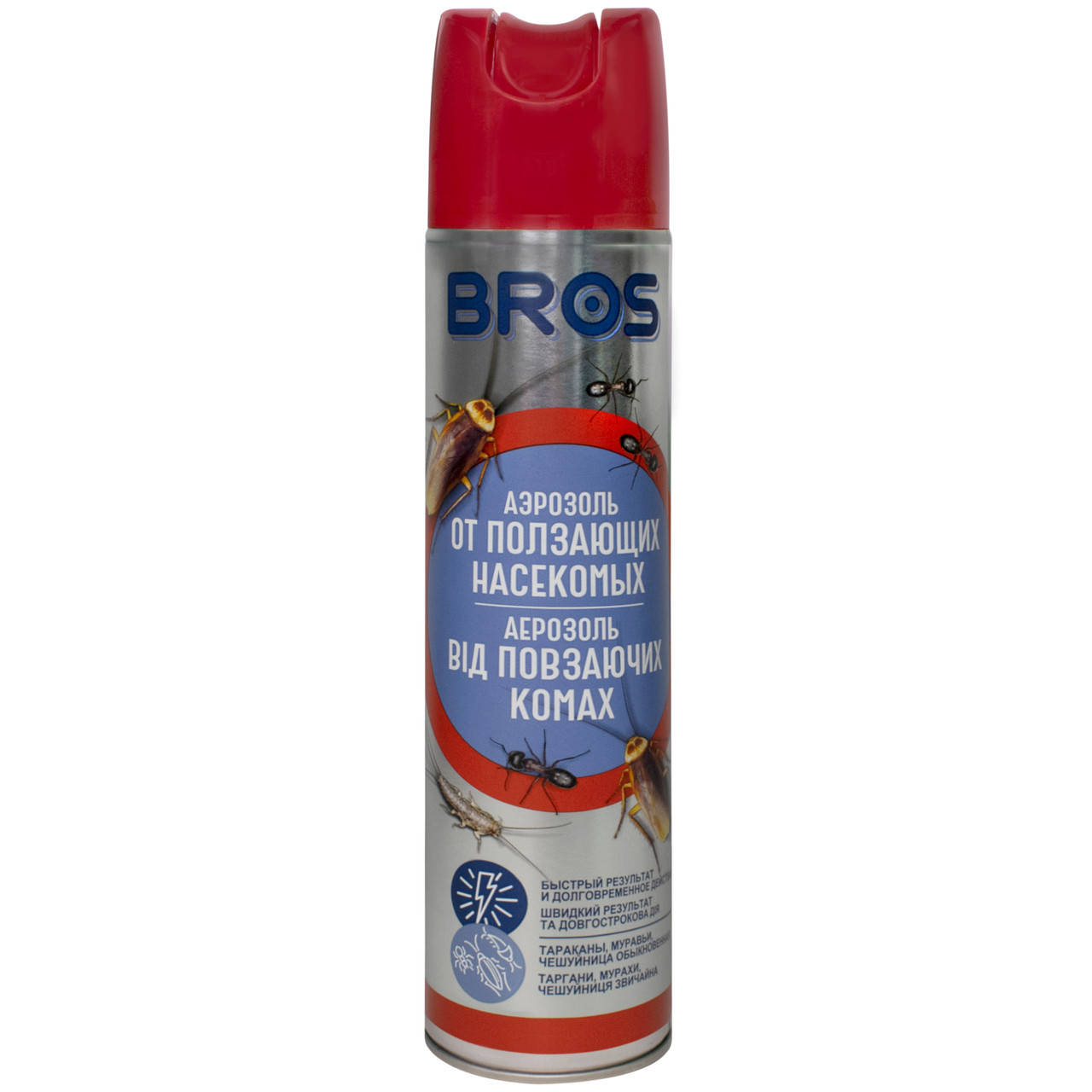 

Аэрозоль от ползающих насекомых Bros 400 мл