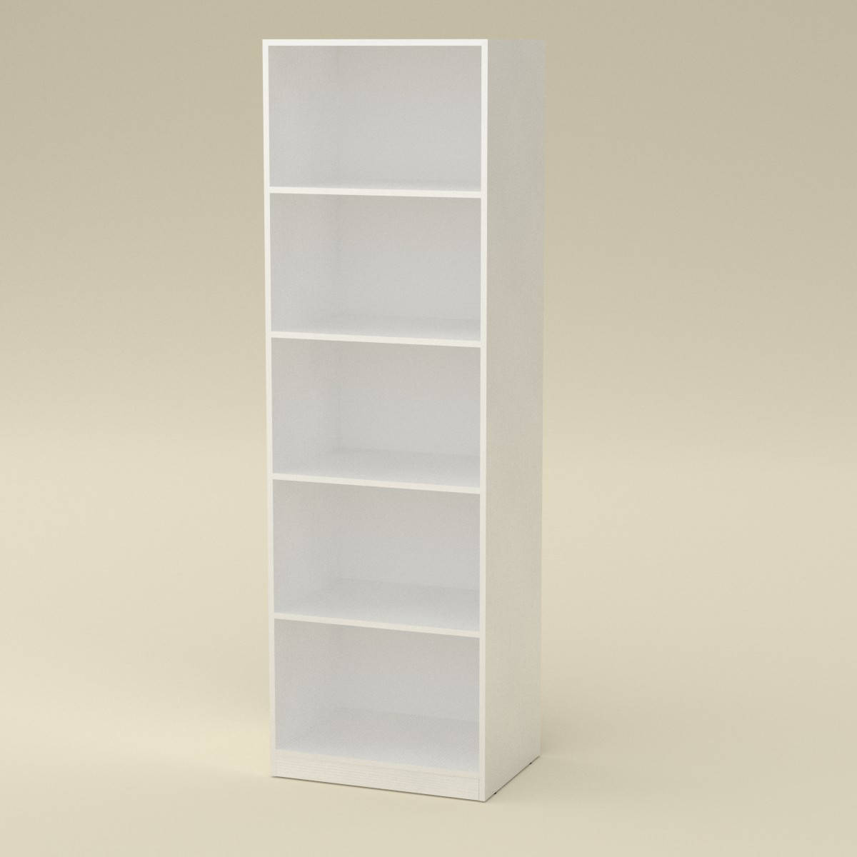 

Шкаф книжный КШ-1 белый Компанит (61х45х195 см)