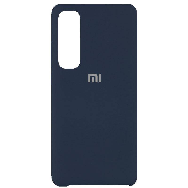 

Чехол Silicone Cover (AAA) для Xiaomi Mi Note 10 Lite Perry Синий / Midnight blue
