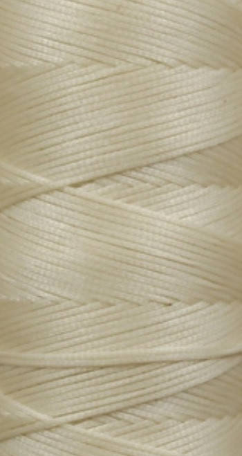 

Нитка вощёная, т. 0.8 мм цв. молочный (S002), плоский шнур 100 метров