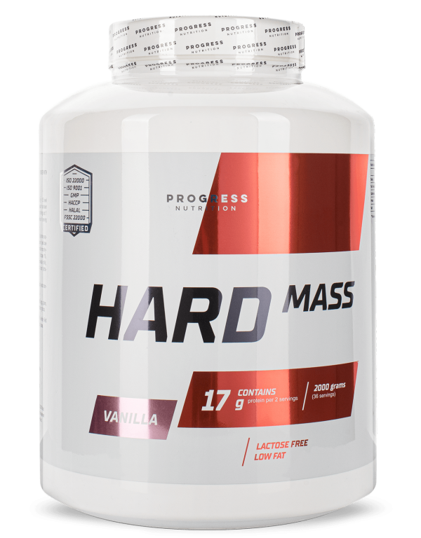 

Гейнер для набора массы Progress Nutrition Hard Mass 2000 г Ваниль