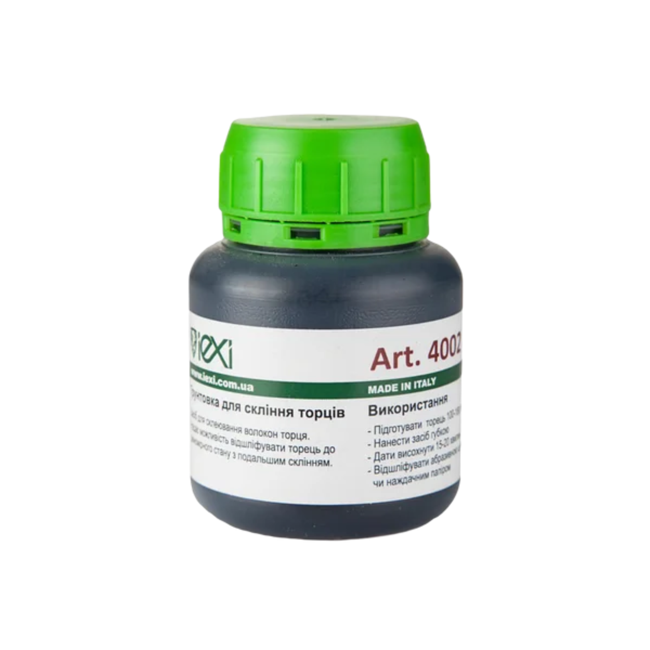 

Грунт для уреза кожи сумок и ремней IEXI 4002 100 мл черный