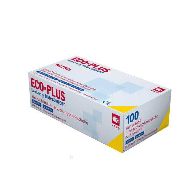 

Перчатки виниловые ECO PLUS Ampri 100 шт прозрачные, Прозрачный