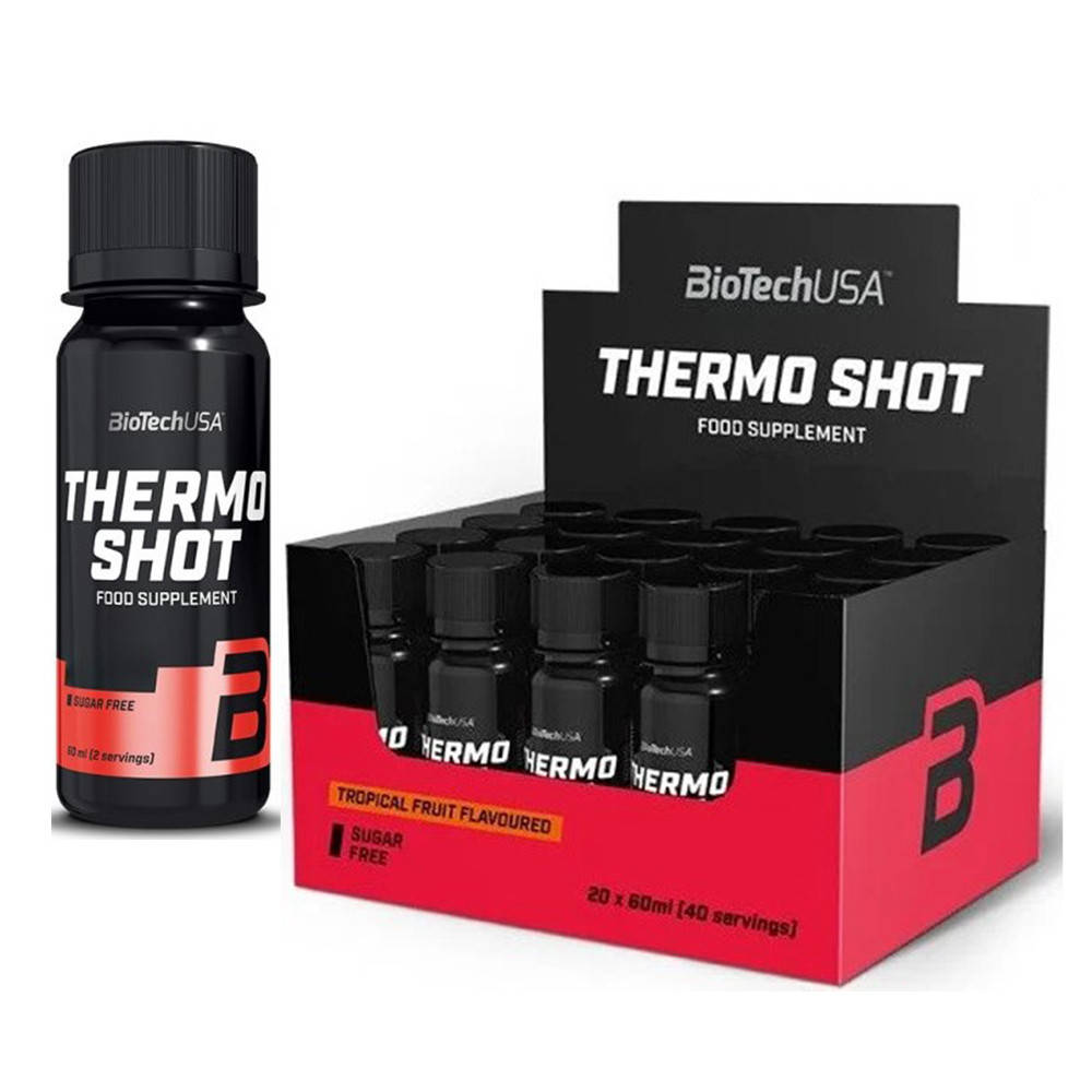 

Мощный жиросжигатель для быстрого снижения веса BioTech Thermo Shot 20*60 мл