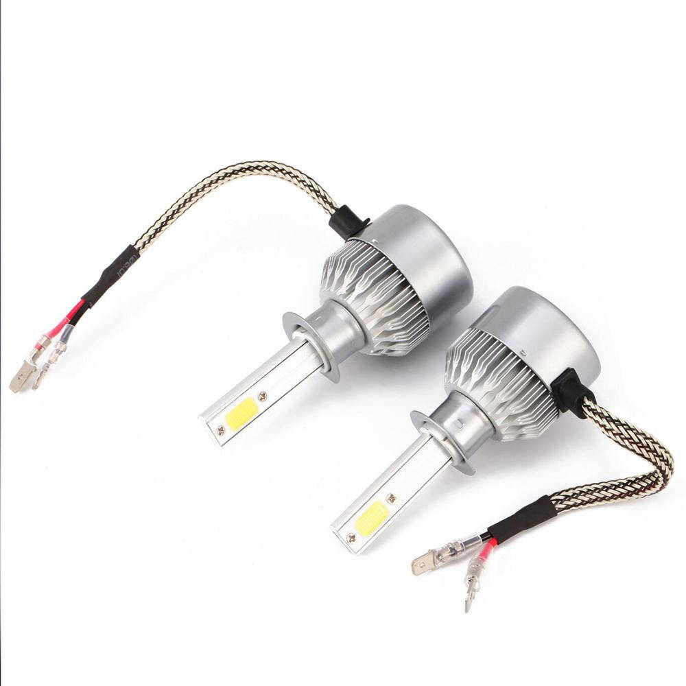 

Светодиодные LED лед лампы C6 цоколь Н1, свет 6000К