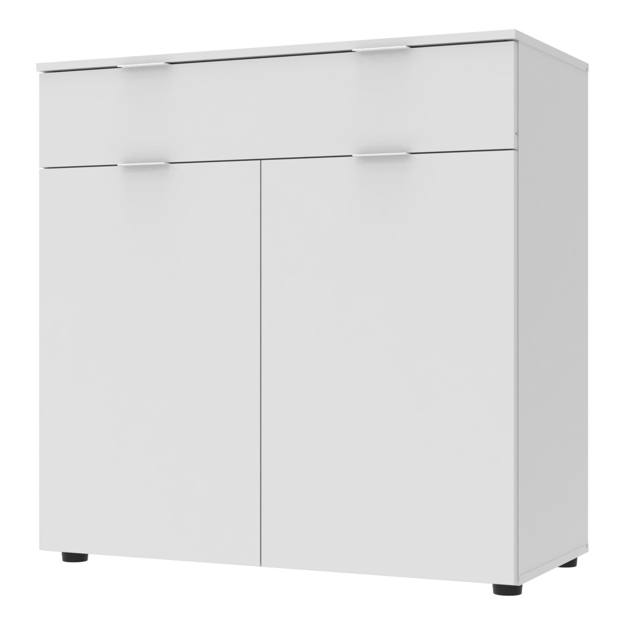 Комод Doros Рон 2 2 фасади 1 шухляда Білий 80х38х100 (41516003) 4
