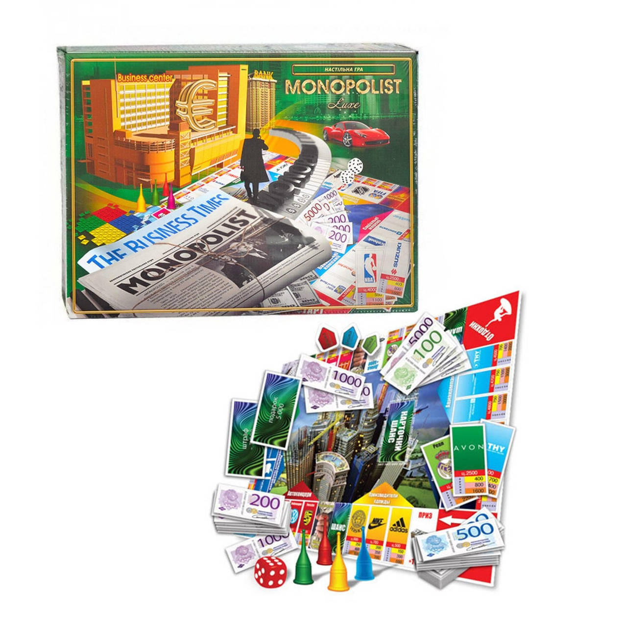 

Монополия НАСТОЛЬНАЯ ИГРАгр Гра настільна "Monopolist" G-MonP-01-01U (10) "Danko Toys"