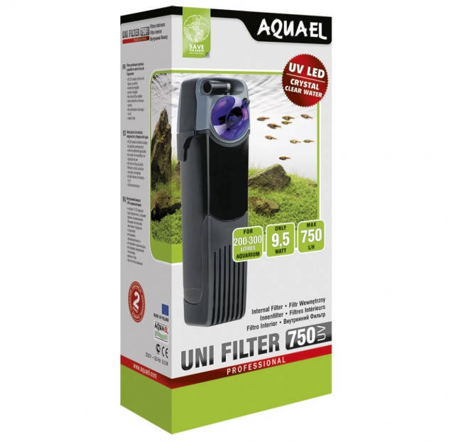 

Внутренний фильтр Aquael UniFilter 750 UV для аквариума до 300 л