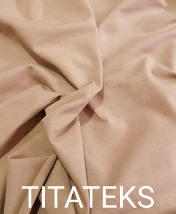 

Стрейч-кулир Бежевый Пенье Турция (180-190 г/м2), Pantone 16-1320 TPG.