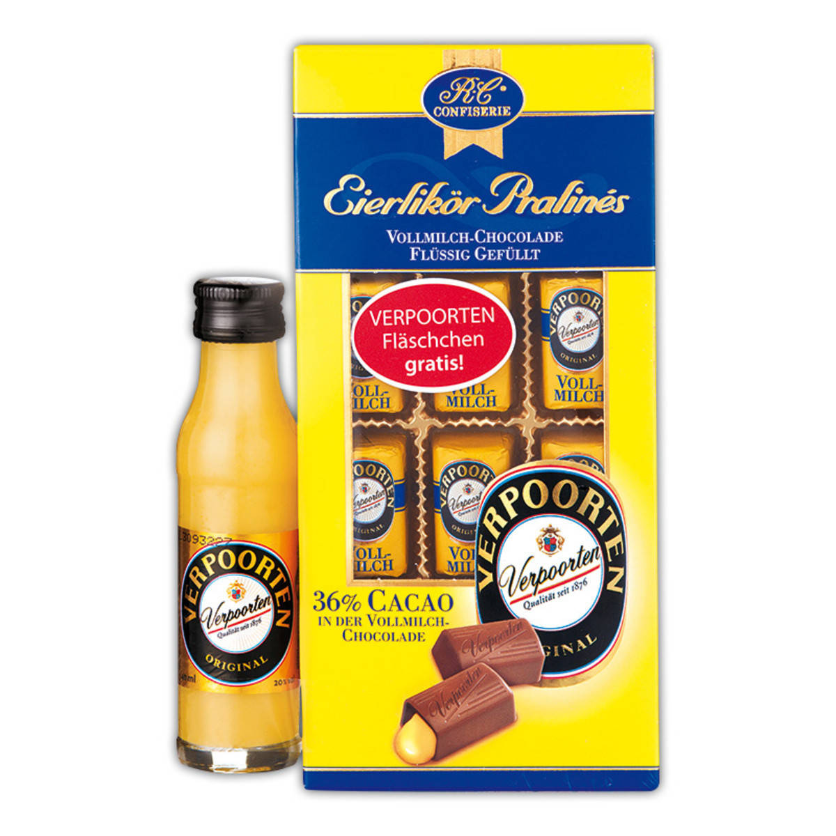 

Конфеты Verpoorten Pralines 36% Cacao & Liquor 120 g