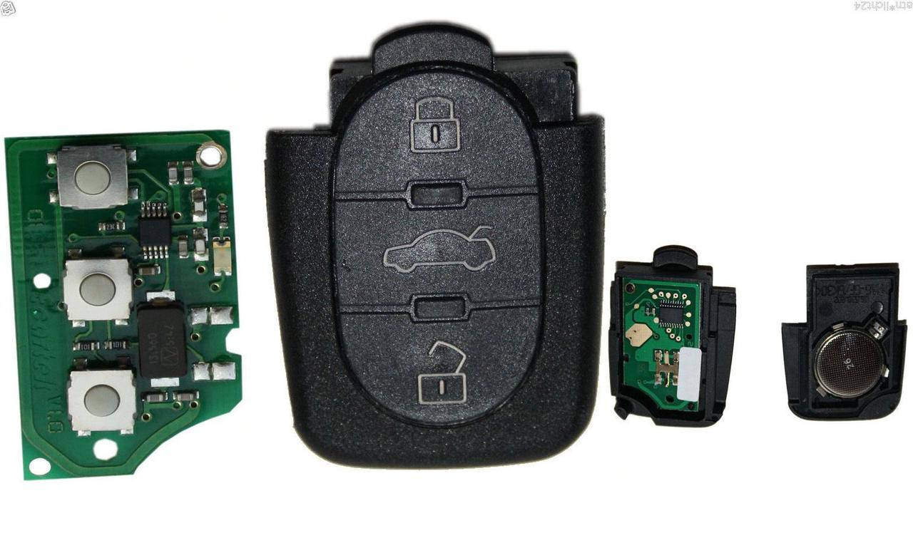 

Автомобильный ключ\пульт 3 кнопки для Audi, 4D0837231N,4D0 837 231 N
