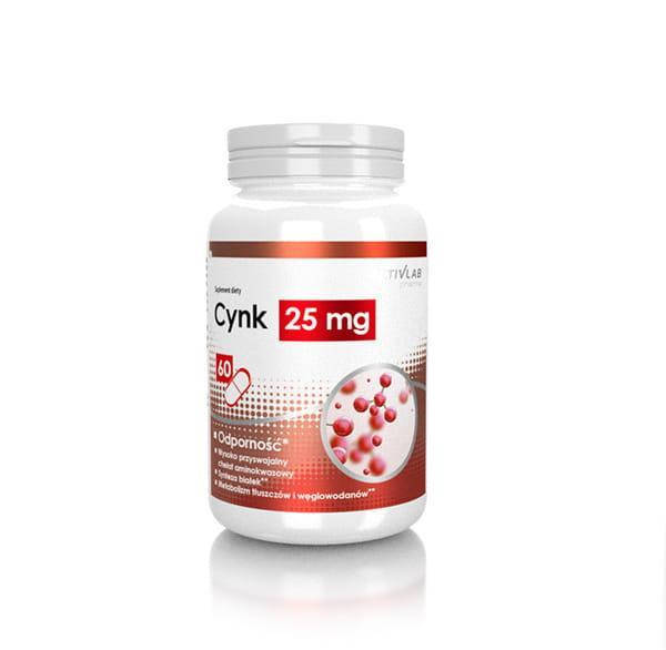 

Витамины и минералы Activlab Cynk 25 mg, 60 капсул СРОК 03.22