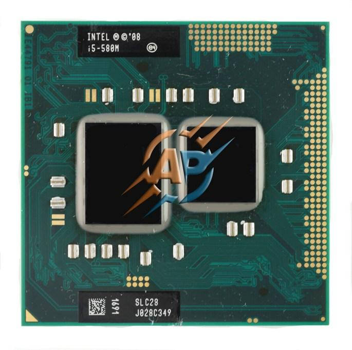 

Процессор для ноутбука Intel Core i5-580M 2.7 - 3.3 GHz