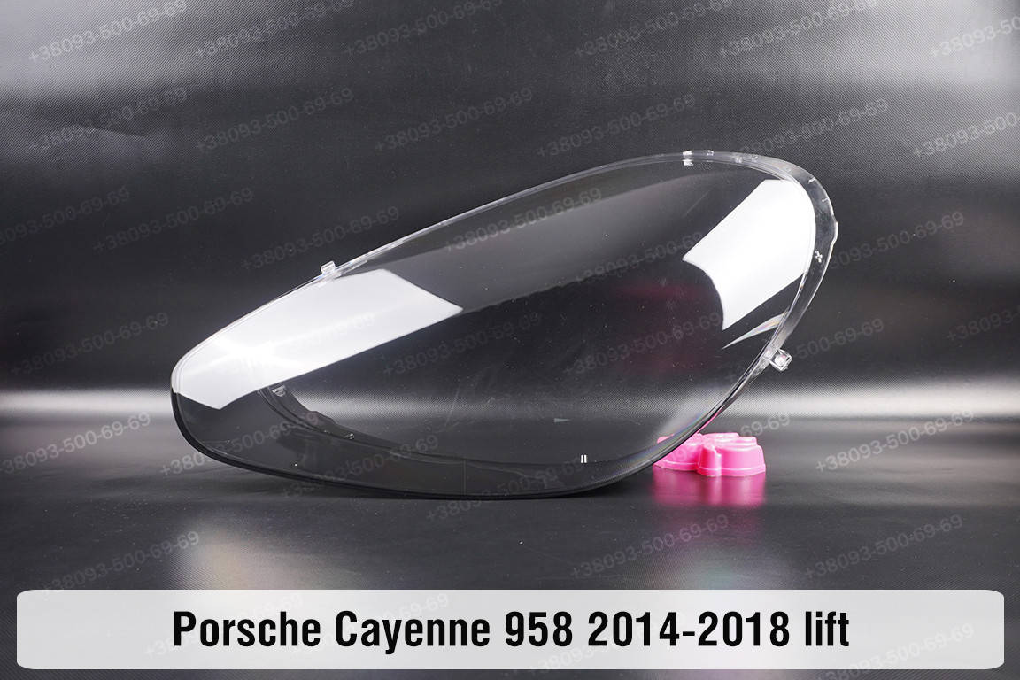 

Стекло фары Porsche Cayenne 958 (2014-2018) II поколение рестайлинг левое