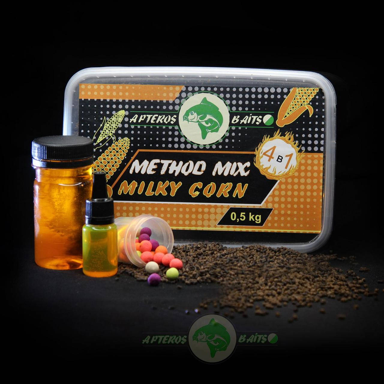 

Methot Mix Флэт метод 4в1 0,5кг Milky Corn Молочная кукуруза