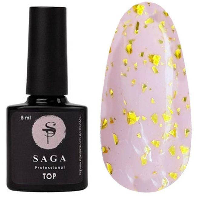 

Топ с шимером Saga Leaf copper 8 мл