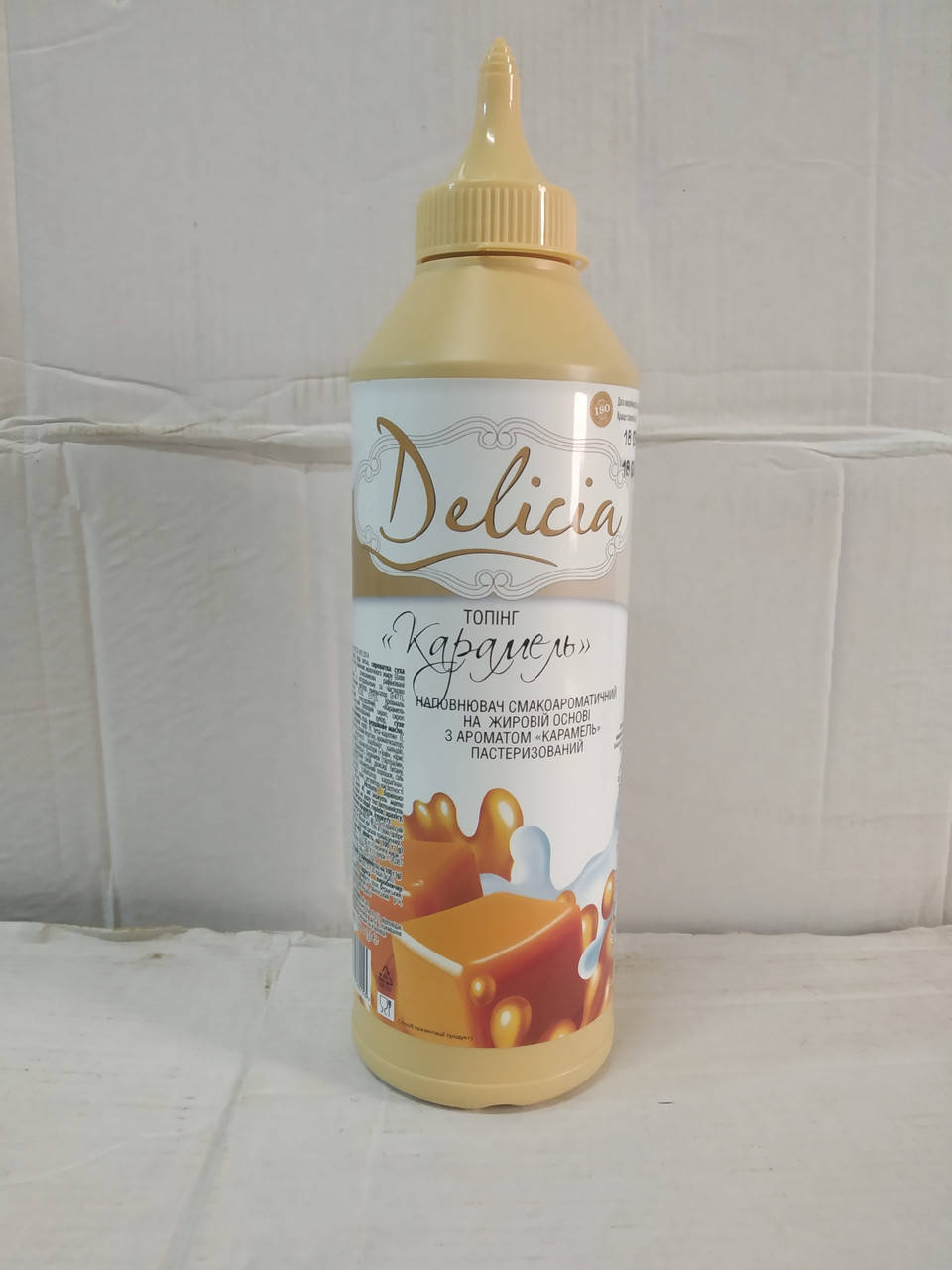 

Топпинг карамель Тм "Delicia" 0,6кг