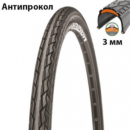 

Покрышка велосипедная Ralson 28 x 1,75 R-3155 Urban Star Антипрокол 3 мм