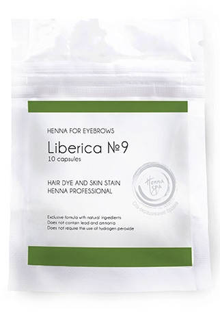 

Хна Henna SPA. 10 капсул в ассорт. Liberica №9 (средне-русый)