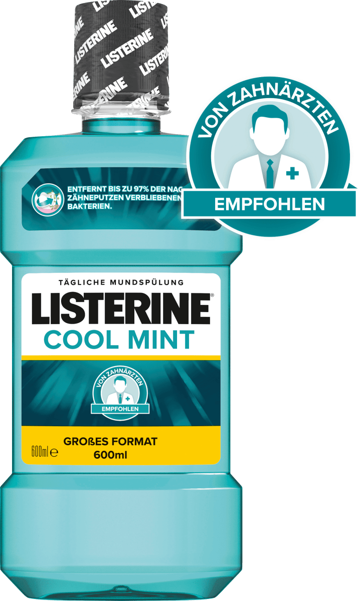 

Ополаскиватель для полости рта Listerine Cool Mint, 600ml.
