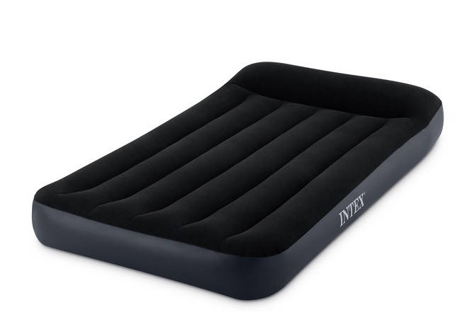 

Intex Велюр Кровать 64141 (4) размером: 191х99х25см односпальная, с подголовником