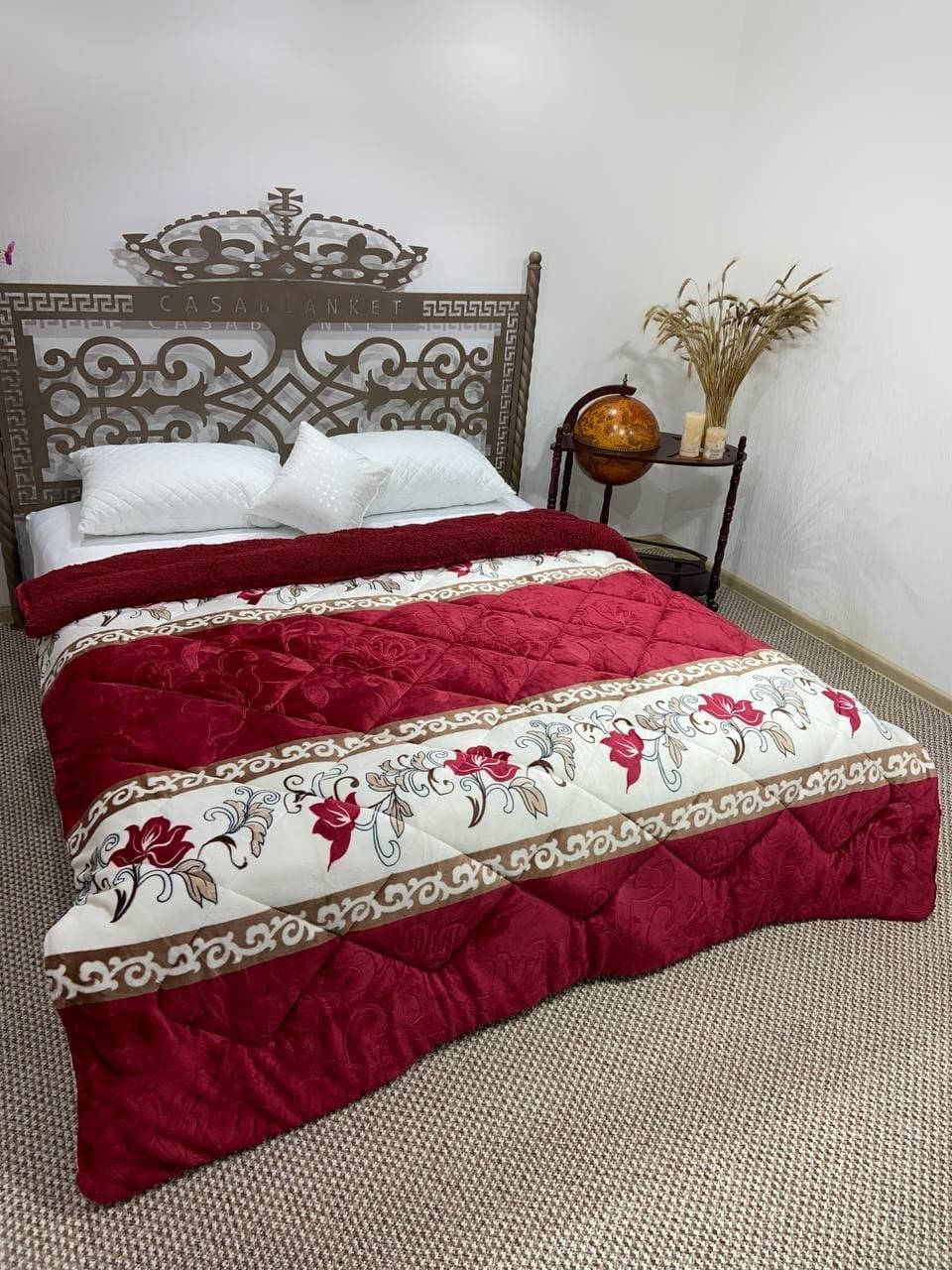 

Одеяло Микрофибра 3D Комфорт плюс 200х230 Бело-красный, Белый