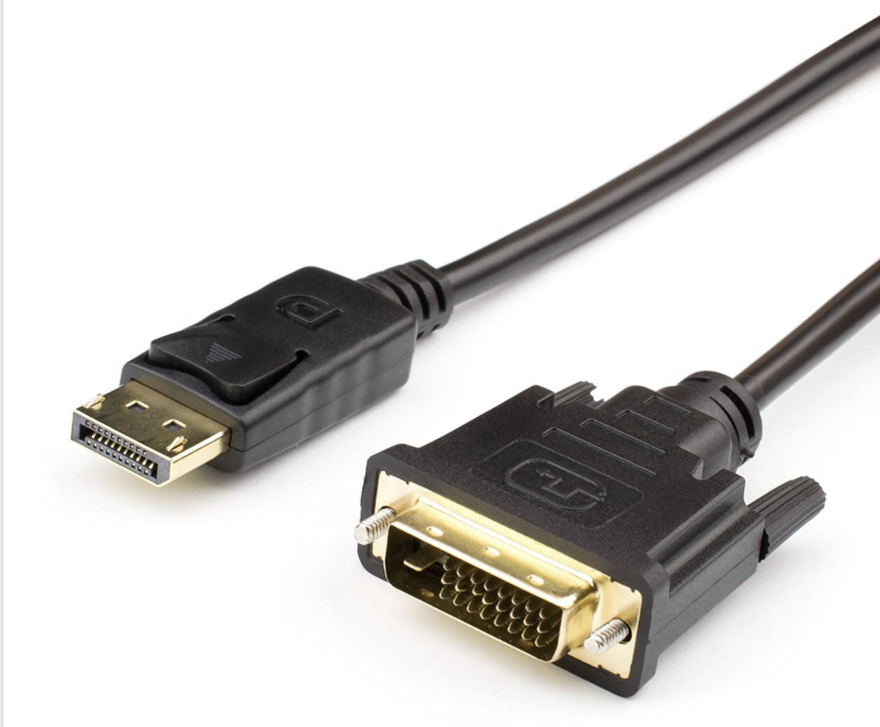 

Кабель Atcom DisplayPort - DVI 1,8м 1080Р, Черный
