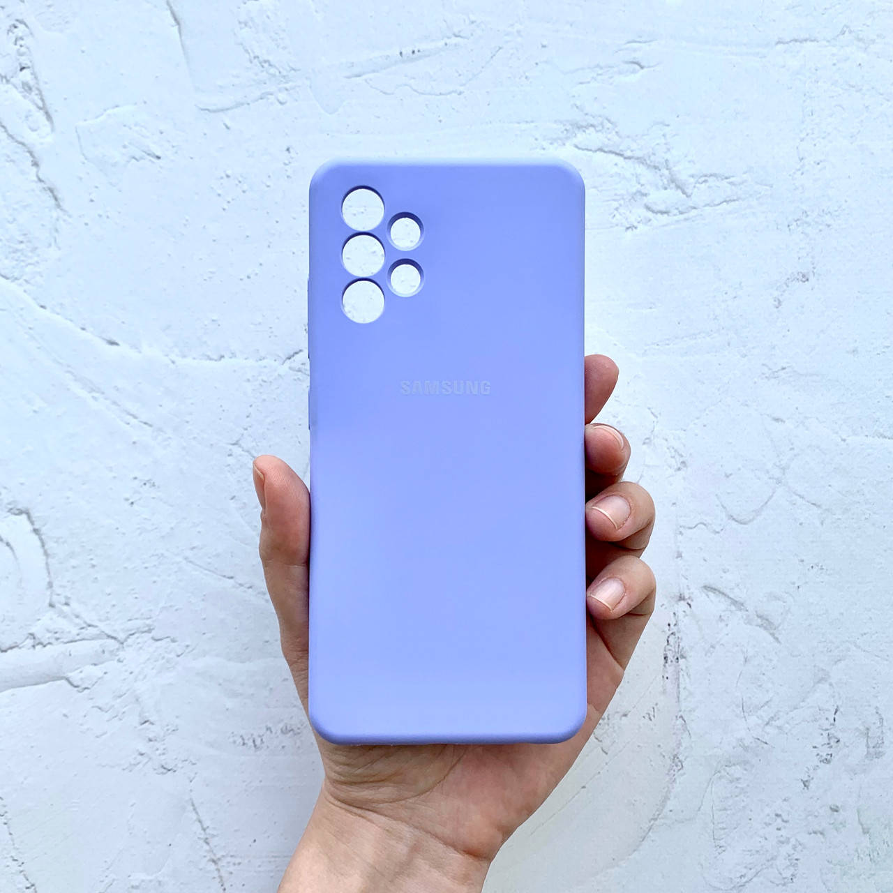 

Чехол на Samsung Galaxy A32 4G Silicone Case фиалковый силиконовый / для Самсунг Гелекси А32