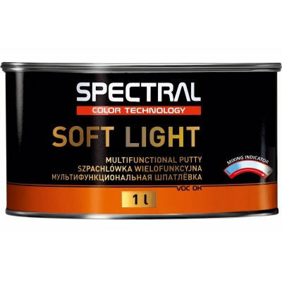 

Мультифункциональная полиэфирная шпатлевка SPECTRAL SOFT LIGHT 1л