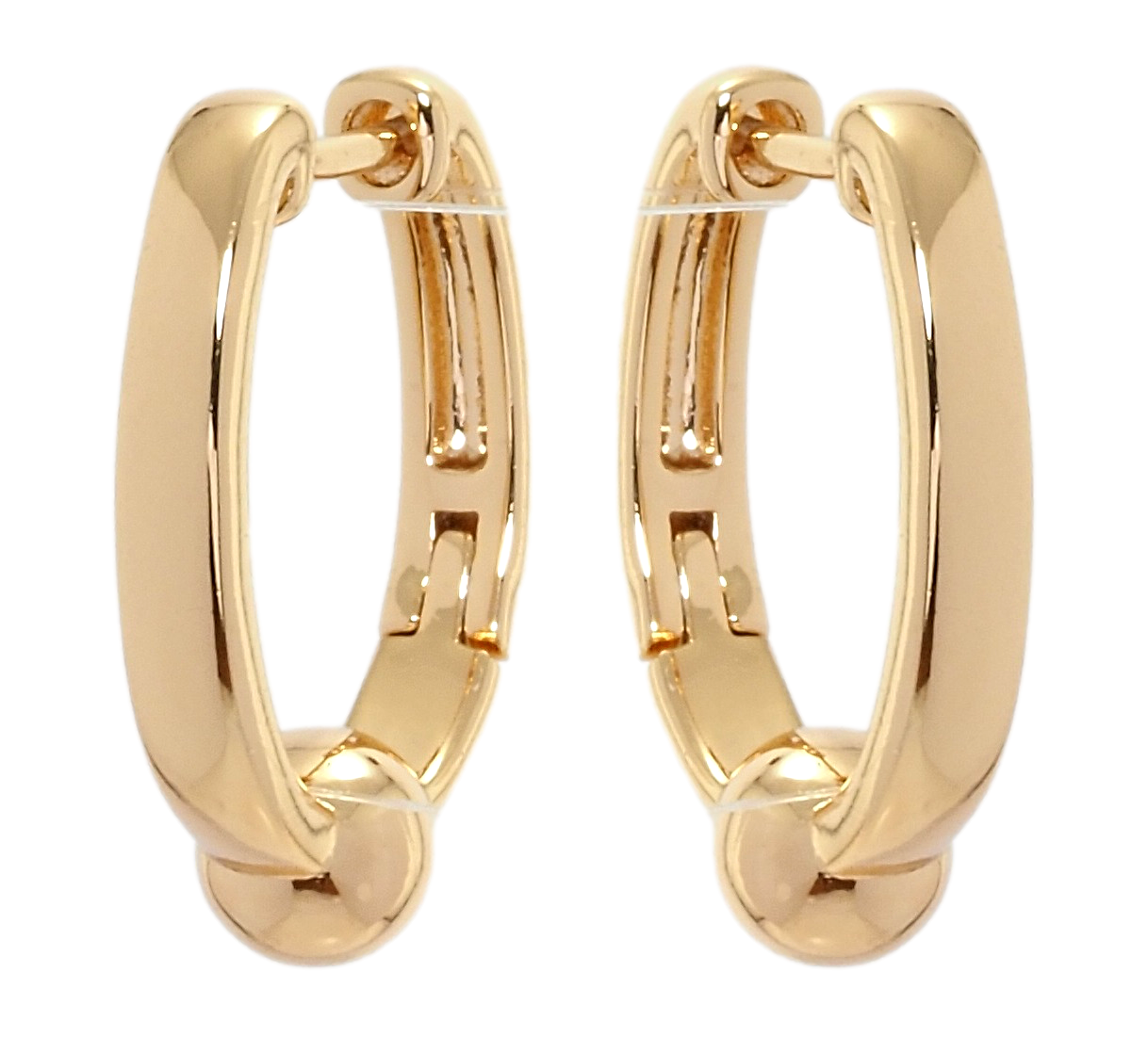 

Серьги Xuping Позолота 18K колечки "Кольца с шариками"