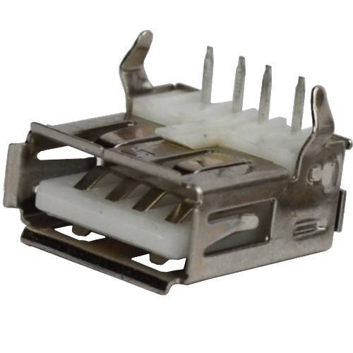 

Гнездо USB тип A (90*), монтажное