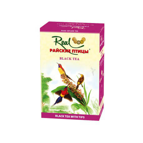 

Райские Птицы *REAL TEA* ФБОП 250 гр Чай с Типсами *20 (шт) в ящике