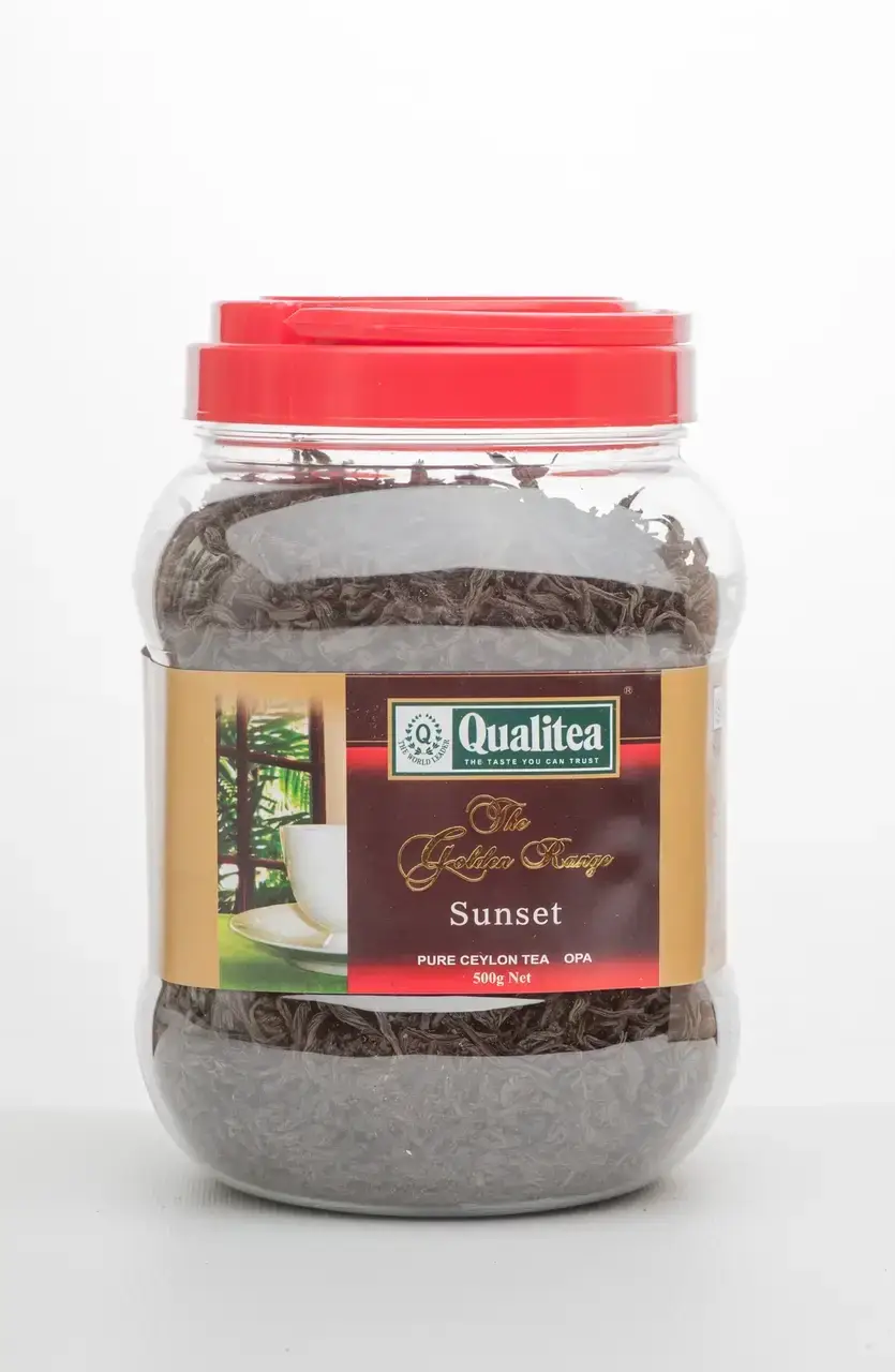 

Чай Qualitea Sunset черный байховый крупнолистовой 500г