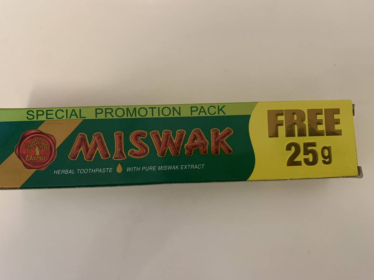 

DABUR Miswak Зубная паста Мисвак Special. 75г. Производство: Египет