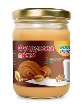 

Фундучная паста с арахисом Good Energy, 180 г