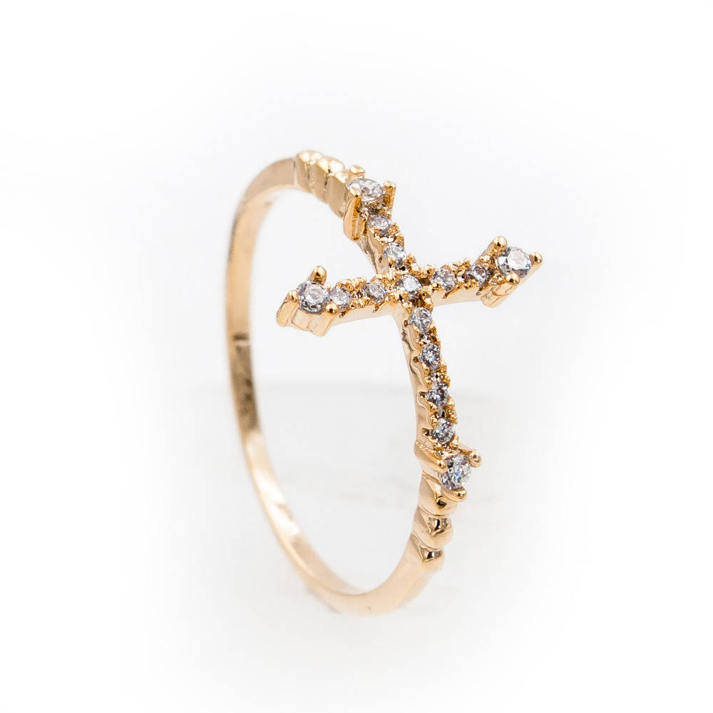 

Кольцо "Крестик"