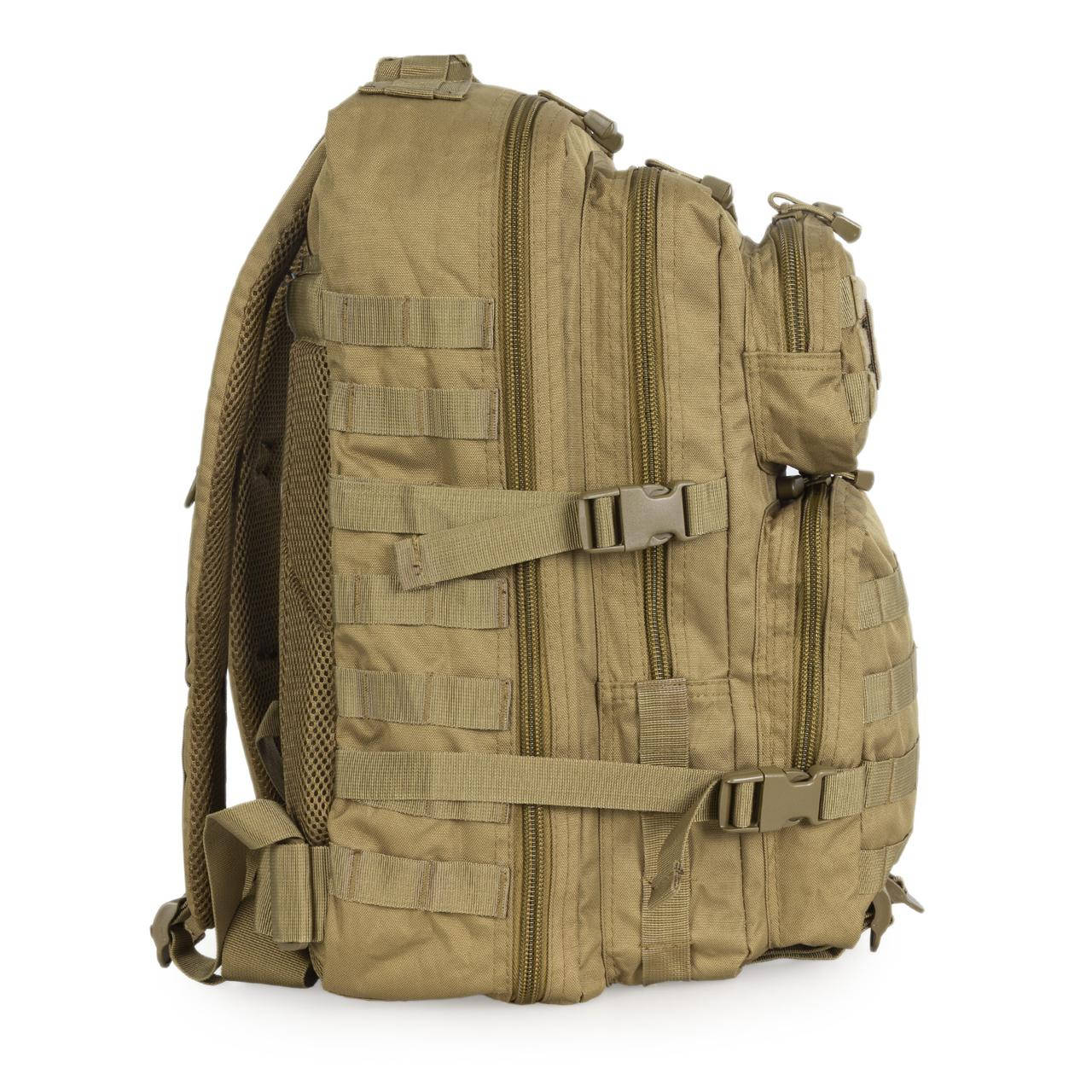 

Рюкзак военный тактический штурмовой MIL-TEC Tactical Assault 36 л COYOTE, Песочный